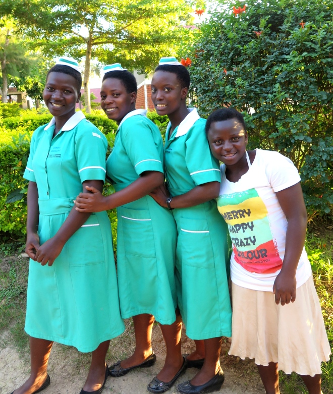 Our up-and-coming nurses at Rakai Community School of Nursing, December 2014
